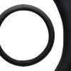 Cubre Volante en Cuero Natural Perforado PIK M 37-39 cm