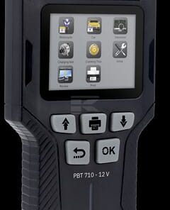 Alternative view of Comprobador de baterÃ­a PBT710