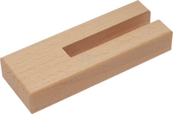 Bloque de madera para ensamblar