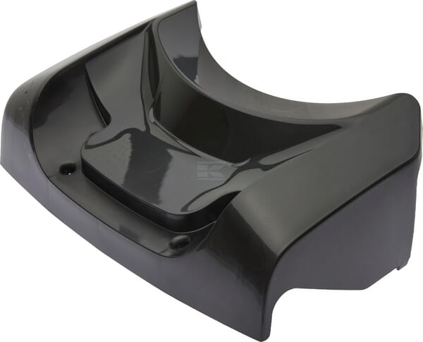 Cubierta frontal de plástico (negra)