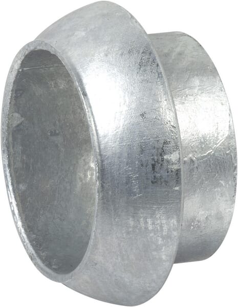 Macho de 4" para soldar, galvanizado