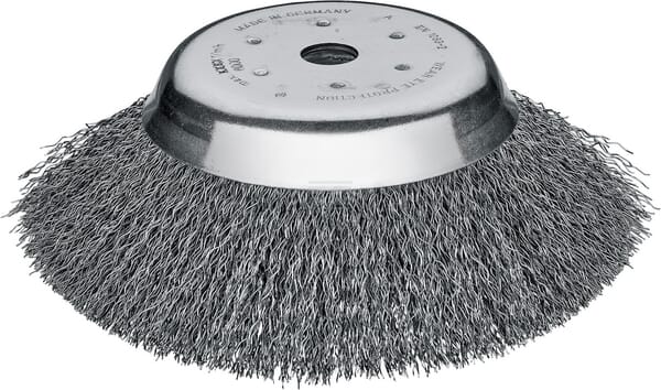 Cepillo para malezas de alambre de acero sensible de 180 x 20,0 mm