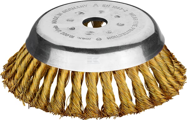 Cepillo para malezas 155 x 20,0 mm Premium Brass Pro 30 nudos