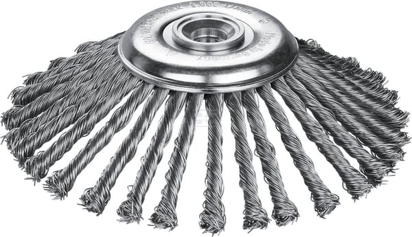 Cepillo para malezas 175 x 0,50 x 25,4 mm Premium 30 nudos