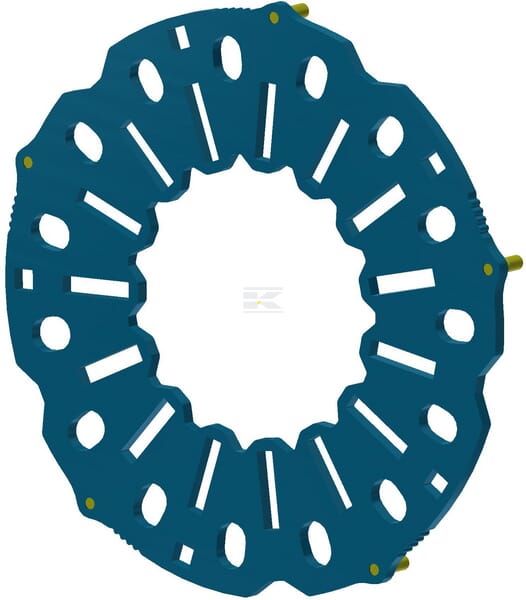 Disco perforado Alrena para V30 R6 G5