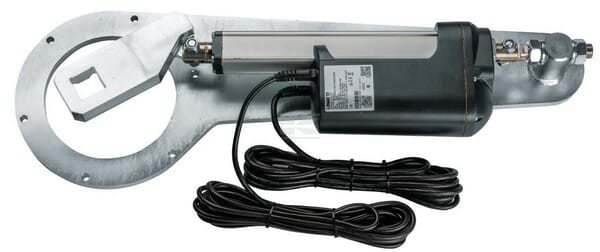 Placa con actuador eléctrico 12 V para válvula de 3 vías 6''