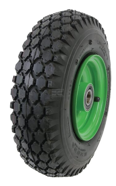 Rueda delantera verde 5"