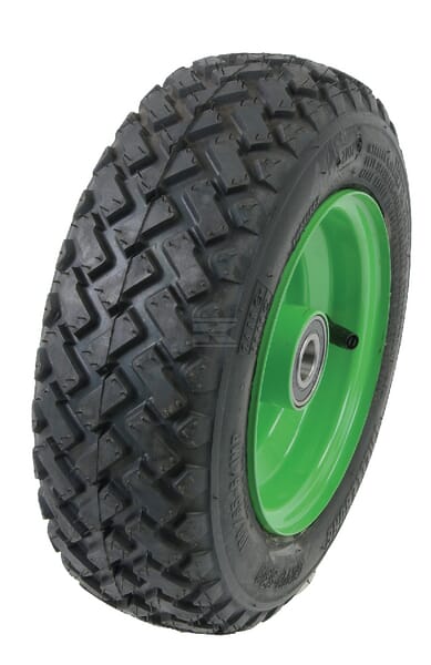 Rueda delantera verde 6"