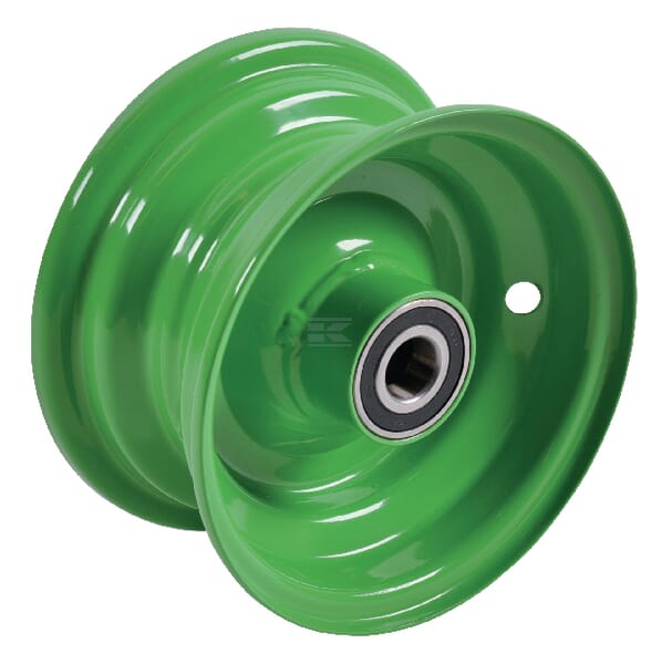 Llanta delantera verde 6"