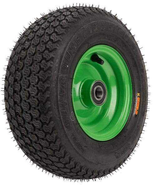 Rueda delantera,13 pulg. verde