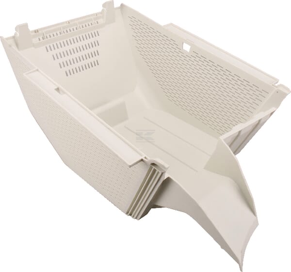 Cesta inferior, blanca