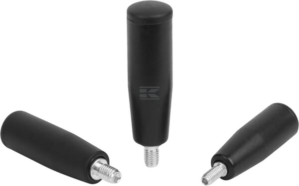 Empuñaduras cilíndricas giratorias M8x15