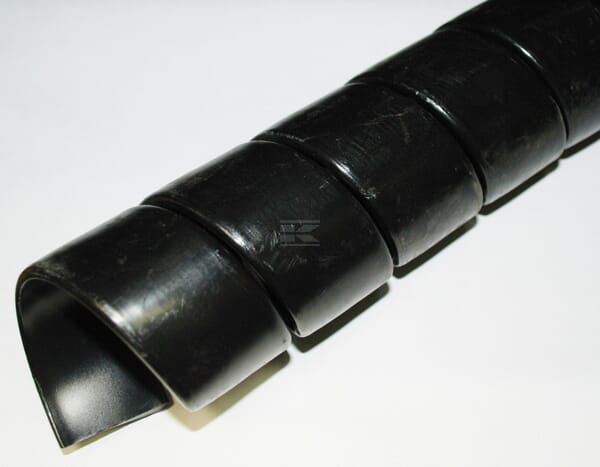 Protector espiral negro 55-67