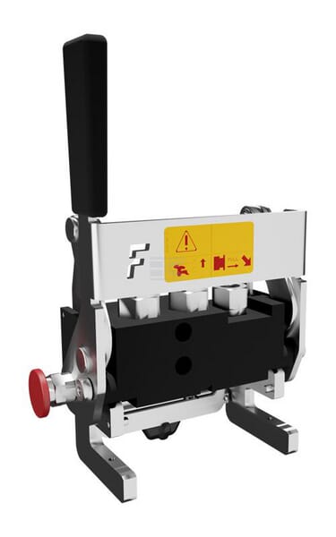 Pieza fija Multislide DN10/DN12-1x 3/8"-2x 1/2" BSPP