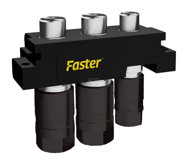 Parte móvil Multislide DN10/DN12-1x 3/8"-2x 1/2" BSPP