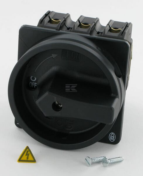 Conmutador levas 3P+N, 63A, BK
