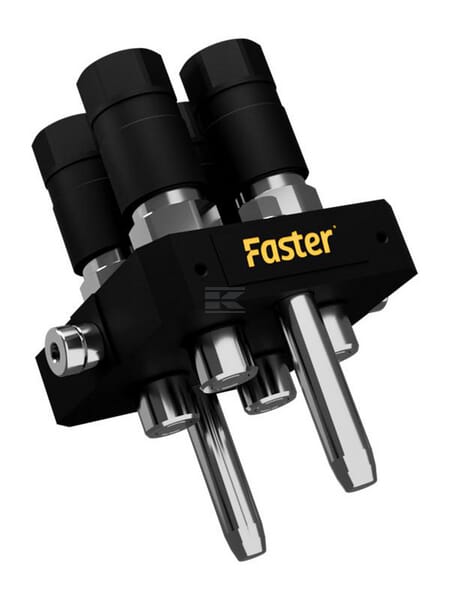 Pieza móvil Multifaster-HD DN10-4x 3/8"BSPP