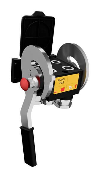 Pieza fija Multifaster-HD DN12/DN20-2x 1/2"-2x 3/4" BSPP