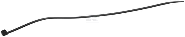 Brida sujetacables 2,5x200mm, negra, 100pcs
