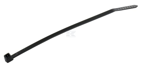 Brida sujetacables 3,6x140 mm, negra UV, 100 unidades