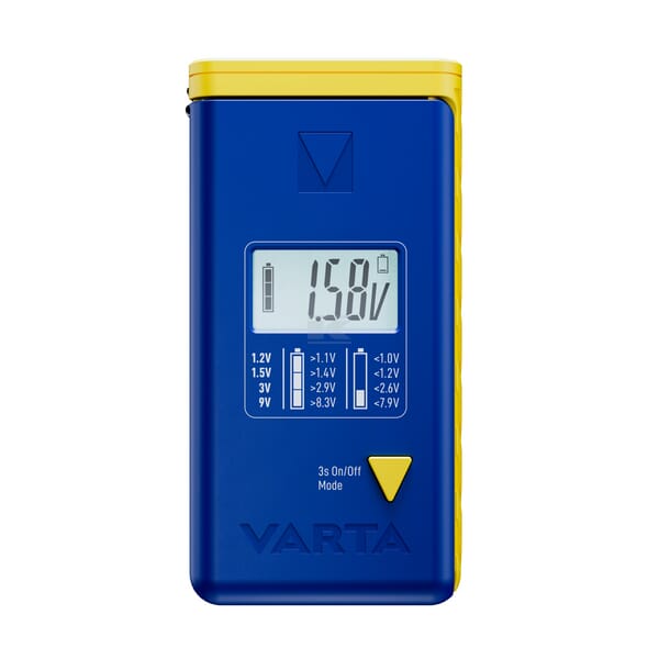 Battery tester with LCD