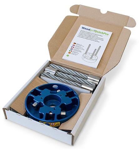 Portaescobillas Weedgo!QuickPro 130x29mm diámetro 25,4/20/15,2mm