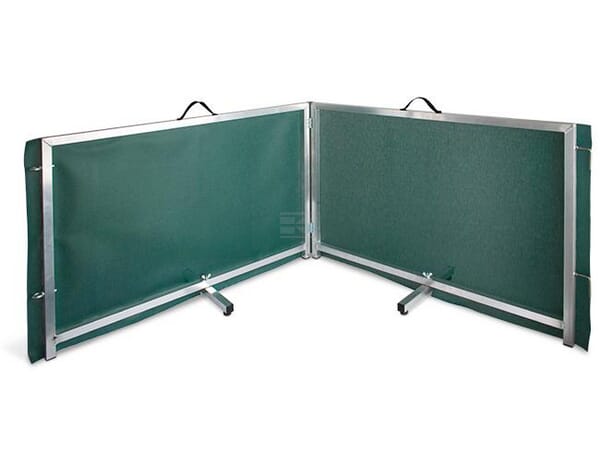 Barrera de seguridad plegable 2400x800mm malla verde