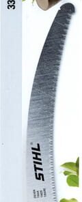 Hoja de sierra curva