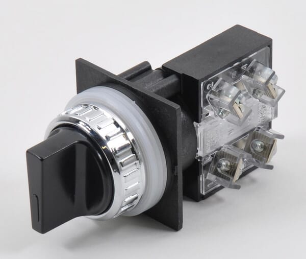 Interruptor selector, 3 posiciones 1 Selector switch, 3 positions