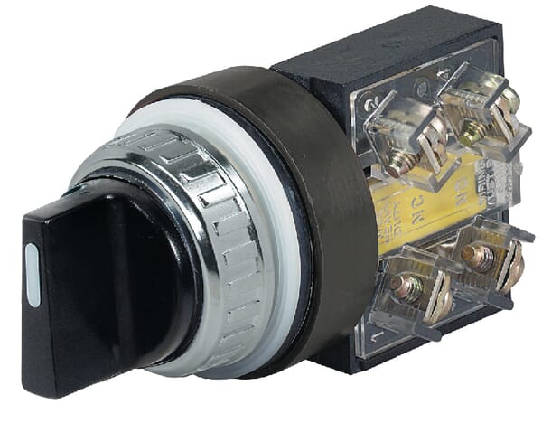 Interruptor selector, 3 posiciones 1 Selector switch, 3 positions