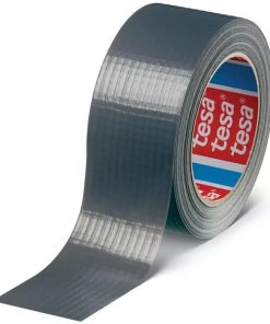 Cinta adhesiva básica, plata, 50 mm x 25 m
