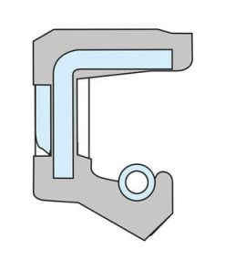 Retén 6x15x6 muelle inox. 18 Retén 6x15x6 muelle inox.