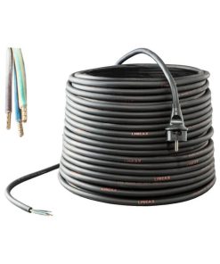 Cable alimentación de repuesto 2 m, 3x1,5 mm