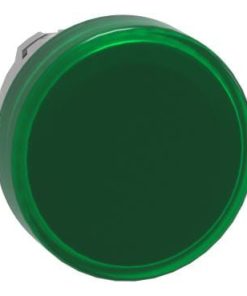 Elemento frontal con indicador luminoso verde