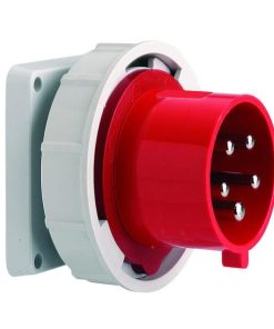 Toma enchufe con brida, 32 A, 5P, 400 V IP67