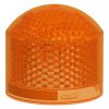 Lente de baliza intermitente, naranja