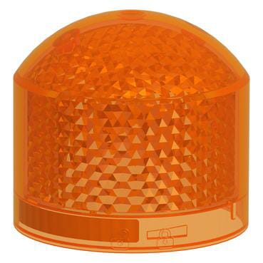 Lente de baliza intermitente, naranja 1 Lente de baliza intermitente, naranja