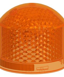 Lente de baliza intermitente, naranja 3 Lente de baliza intermitente, naranja