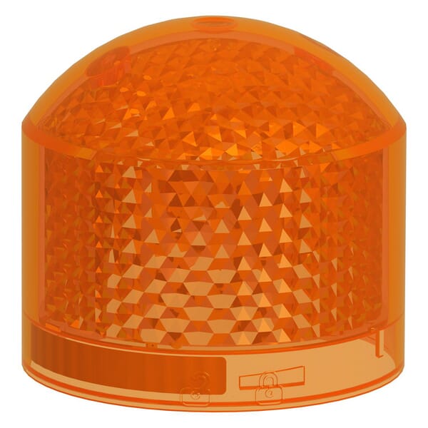 Lente de baliza intermitente, naranja 2 Lente de baliza intermitente, naranja - Imagen 2