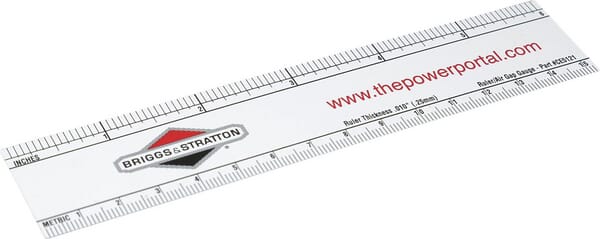 Plastic ruler-gauge 3 Plastic ruler-gauge - Imagen 3