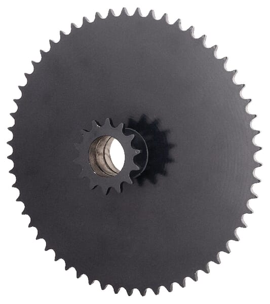 Doble piñón de accionamiento del molinete recolector, Z-58, / 14 1 Pick-up reel drive double sprocket, Z-58, / 14