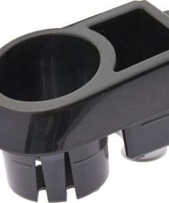 Soporte para tapacubos, negro, IZQ.