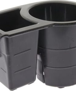 Soporte para tapacubos, negro, IZQ.