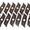 Juego de cuchillas para escarificador, 16 piezas 3 Juego de cuchillas para escarificador, 16 piezas