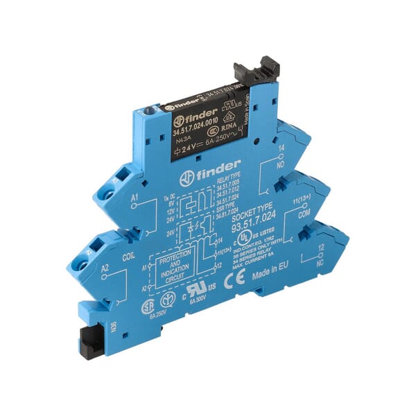 Relé interfaz Mod. (EMR)Sin tornillos 6.2mm.1CO 6A/48V CC sens/AgNi 4 Relé interfaz Mod. (EMR)Sin tornillos 6.2mm.1CO 6A/48V CC sens/AgNi - Imagen 4