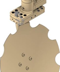 Arado de discos Ø 460 mm con ajuste de doble ángulo RH
