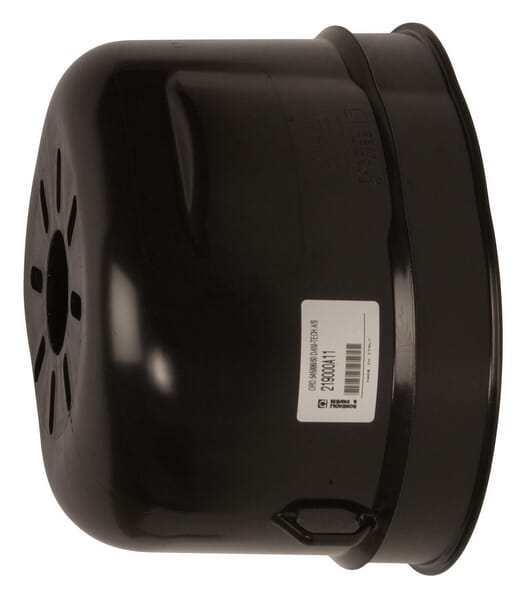 Cono de protección, negro, L 180 mm, 280 ovalado 1 Cono de protección, negro, L 180 mm, 280 ovalado