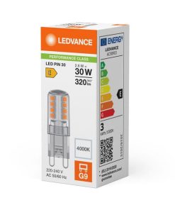 LED PIN30 2.6W 840 CL G9 P LEDV