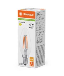 Lámpara LED 3.4W 827 E14 5 Lámpara LED 3.4W 827 E14