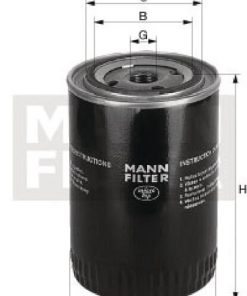 Filtro de aceite M&H